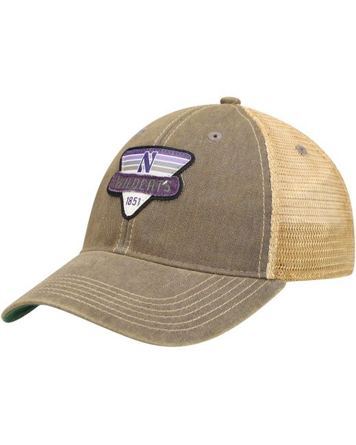 Legacy Athletic Northwestern Wildcats Legacy Point Old Favorite Trucker Snapback Hat