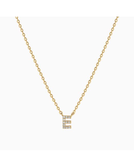 Bearfruit Jewelry Crystal Initial Necklace