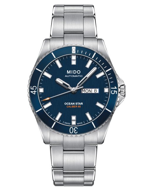 Mido Swiss Automatic Ocean Star Captain V Bracelet Watch 42.5mm