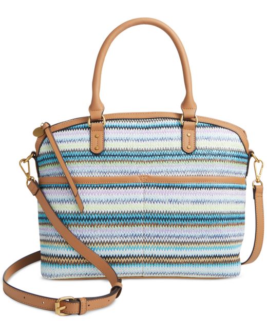 Style & Co Medium Straw Dome Satchel Created for