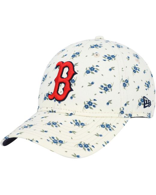 New Era Boston Red Sox Chrome Bloom 9TWENTY Adjustable Hat