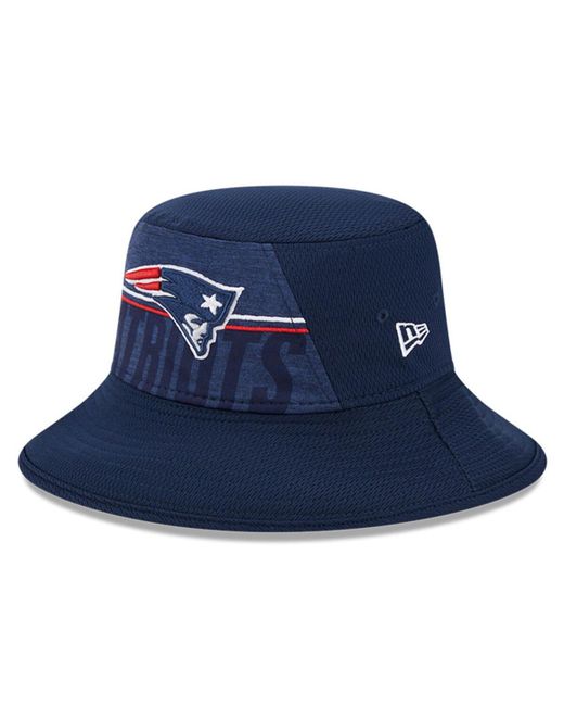 New Era New England Patriots 2023 Nfl Training Camp Stretch Bucket Hat