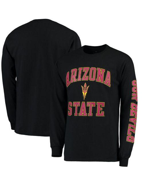 Fanatics Arizona State Sun Devils Distressed Arch Over Logo Long Sleeve Hit T-shirt