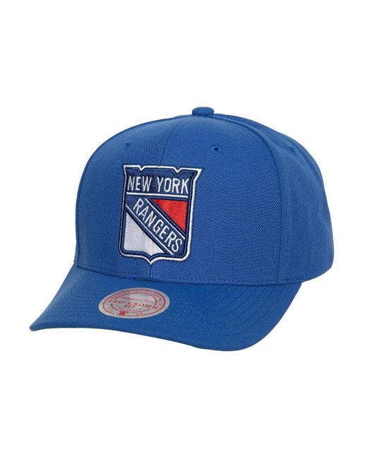 Mitchell & Ness New York Rangers Team Ground Pro Adjustable Hat
