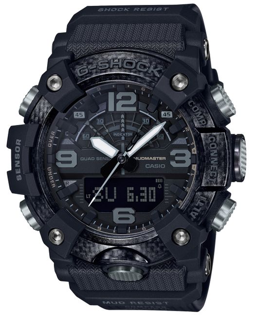G-Shock Analog-Digital Mudmaster Resin Strap Watch 53mm