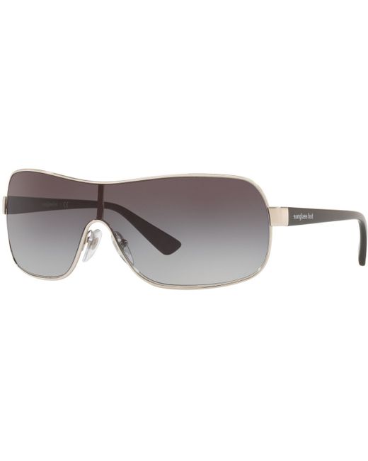 Sunglass Hut Collection Sunglasses 0HU1008 GREY GRADIENT