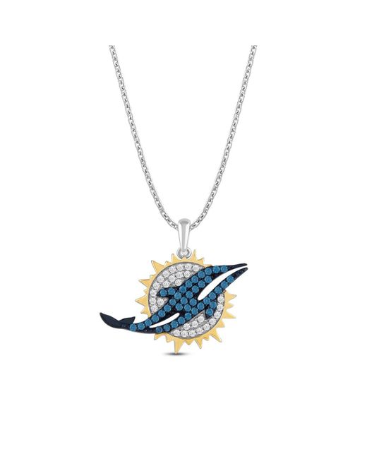 True Fan and Miami Dolphins Team Necklace