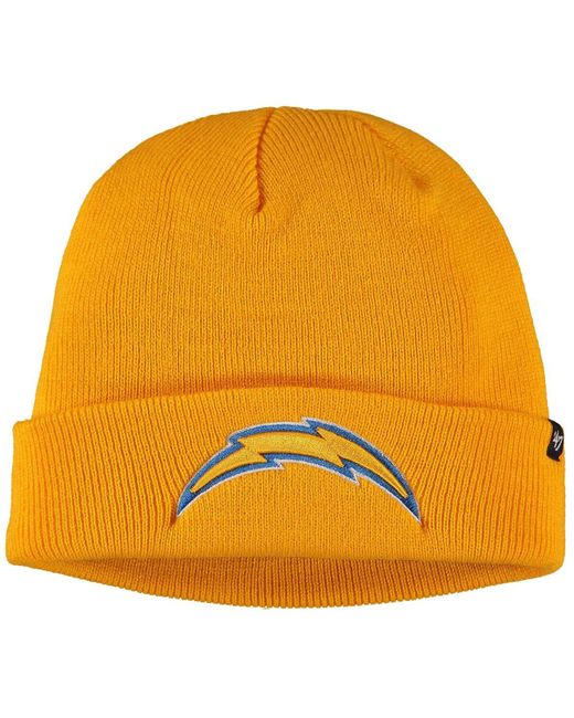 '47 Brand Los Angeles Chargers Secondary Cuffed Knit Hat