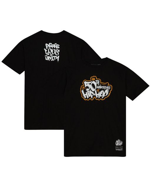 Mitchell & Ness and 50th Anniversary of Hip-Hop Logo T-shirt