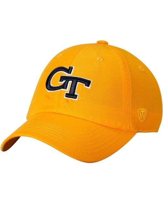 Top Of The World Georgia Tech Yellow Jackets Primary Logo Staple Adjustable Hat