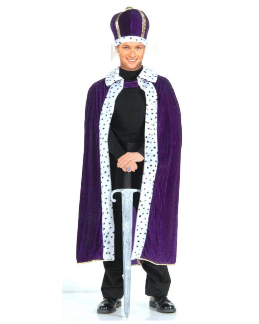 Buyseasons Buy Seasons King Robe and Crown Costume Kit