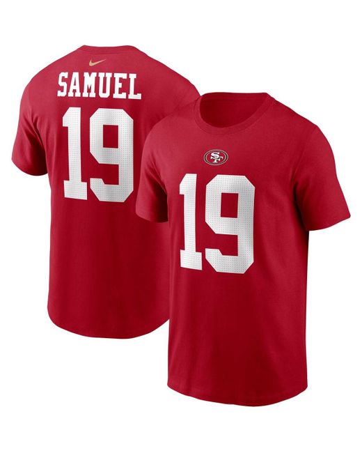 Nike Deebo Samuel San Francisco 49ers Player Name and Number T-shirt