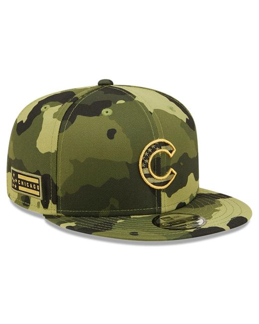 New Era Chicago Cubs 2022 Armed Forces Day 9FIFTY Snapback Adjustable Hat