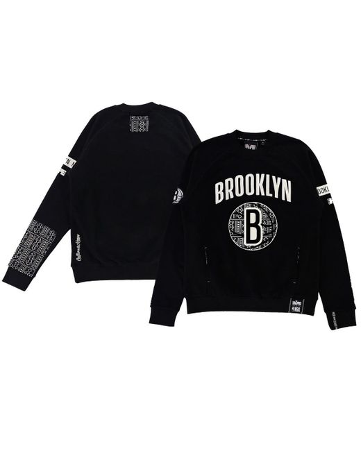 Two Hype and Nba x Brooklyn Nets Culture Hoops Heavyweight Pullover Sweatshirt
