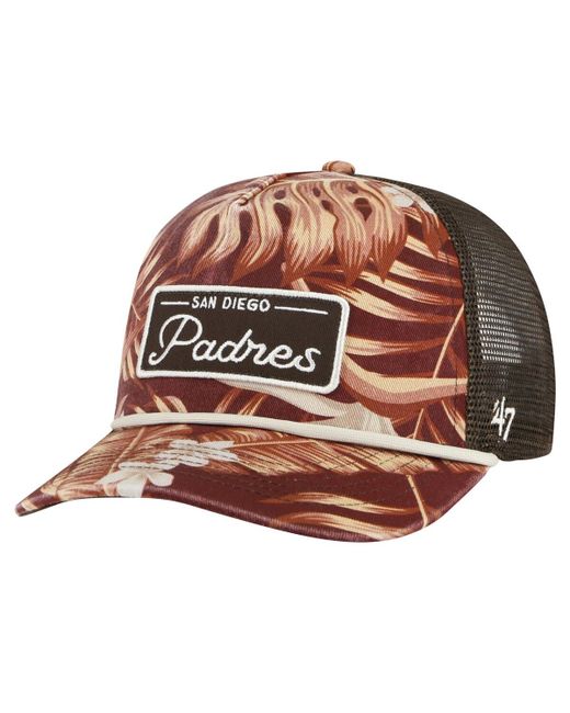 '47 Brand 47 Brand San Diego Padres Tropicalia Trucker Hitch Adjustable Hat