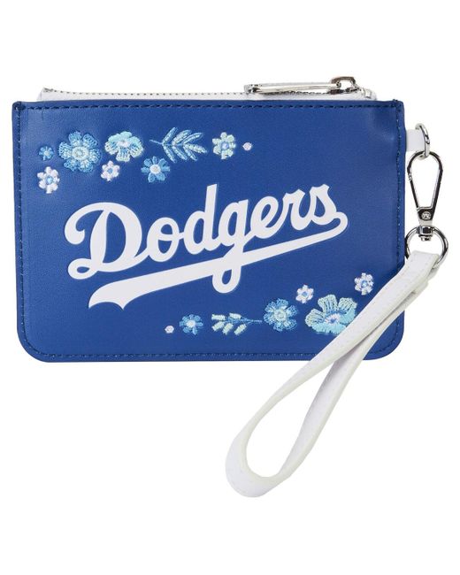 Loungefly Los Angeles Dodgers Floral Wrist Clutch