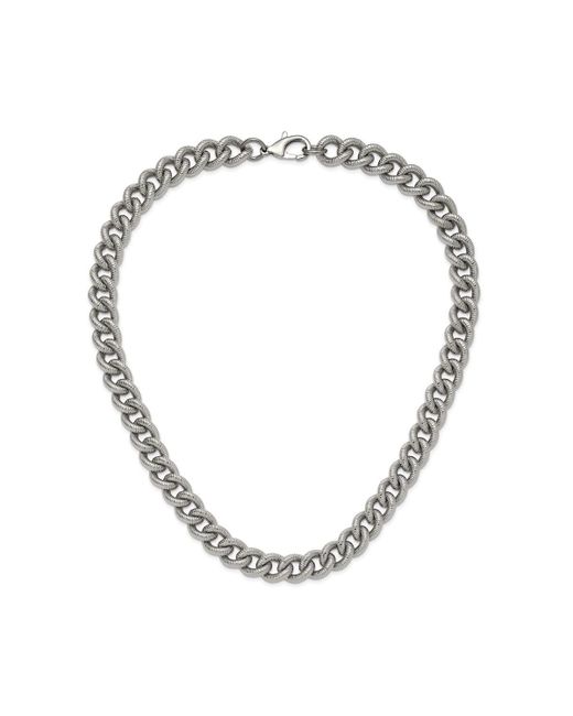 Chisel 23.5 inch Curb Chain Necklace