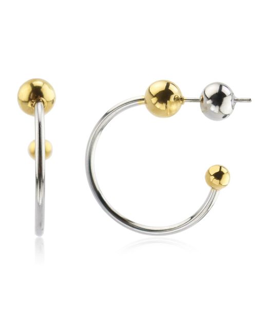 Rebl Jewelry Carter Hoop Earrings