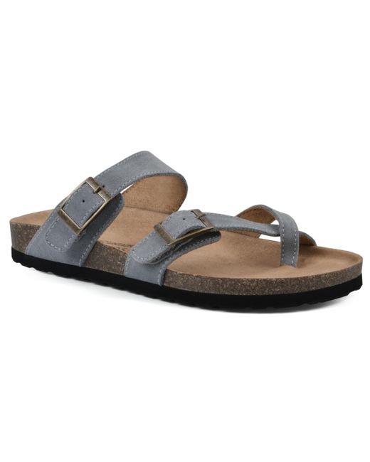 White Mountain Gracie Footbed Sandals