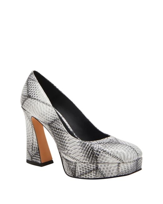 Katy Perry Square Architectural Heel Pumps