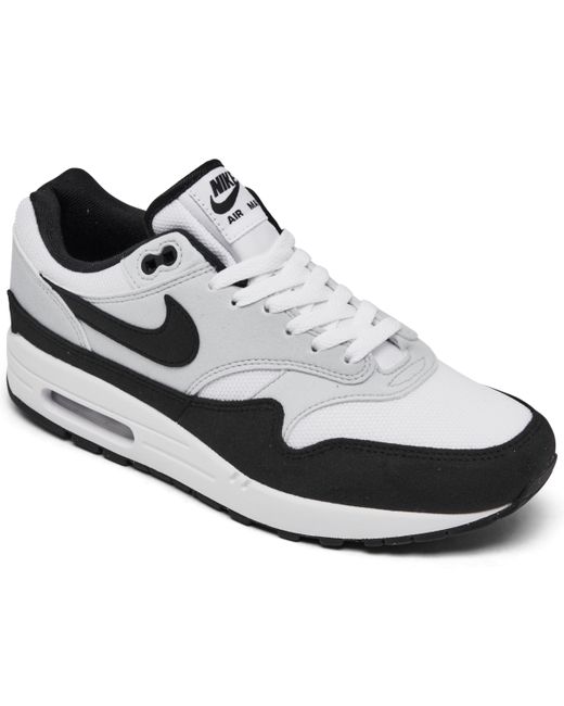 Nike Air Max 1 Casual Sneakers from Finish Line Black Gray