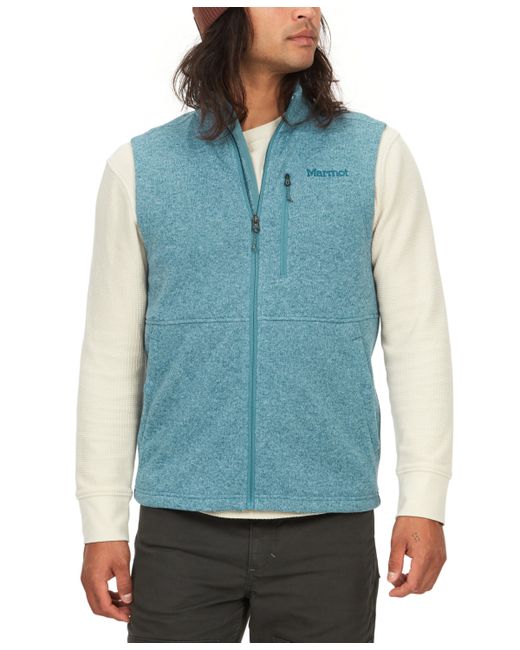 Marmot Drop Line Full-Zip Sweater Fleece Vest
