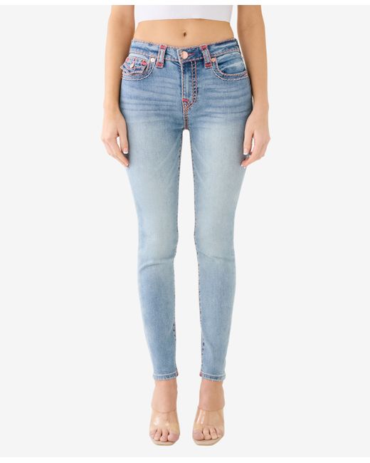 True Religion Jennie Flap Super T Skinny Jeans