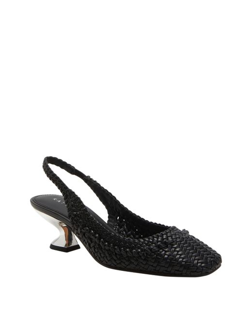 Katy Perry Laterr Woven Sling-Back Heels
