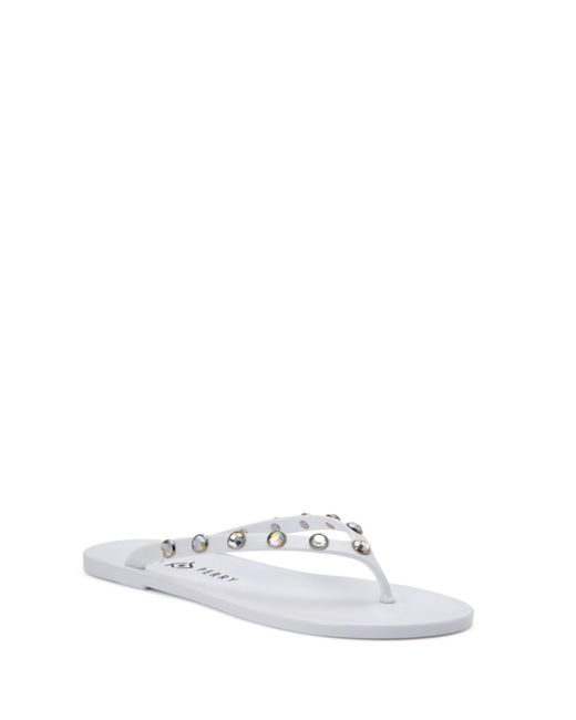 Katy Perry The Geli Gem Flat Thong Sandals