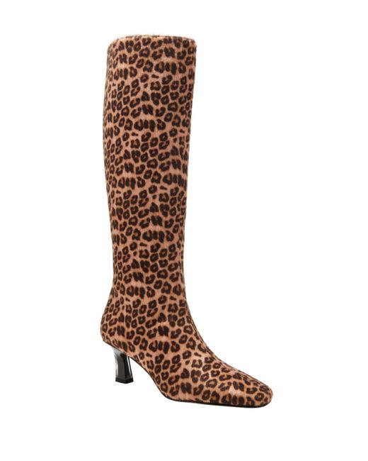 Katy Perry The Zaharrah Square Toe Kitten Heel Regular Calf Boots