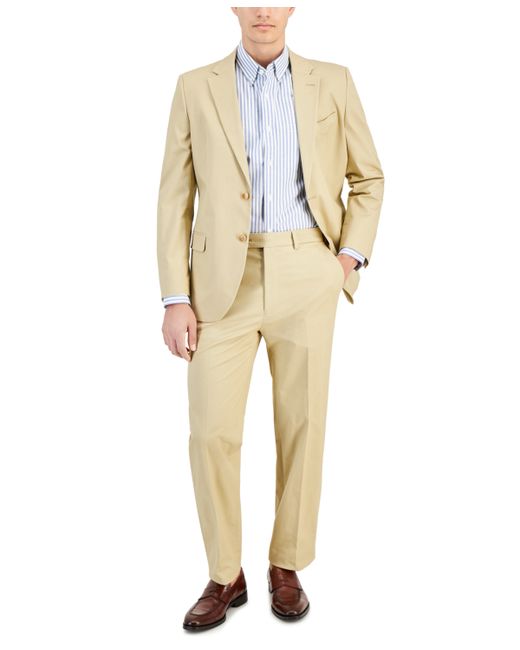 Nautica Modern-Fit Seasonal Cotton Stretch Suit