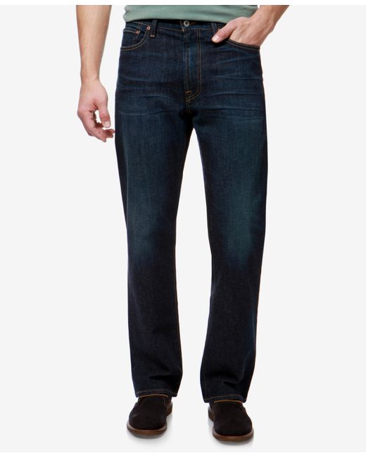 Lucky Brand 181 Relaxed Straight Fit Stretch Jeans