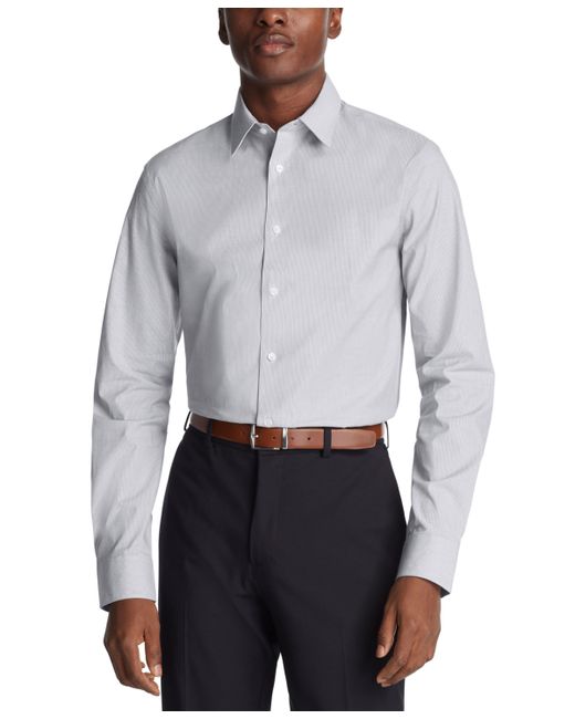 Calvin Klein Slim-Fit Steel Plus Dress Shirt