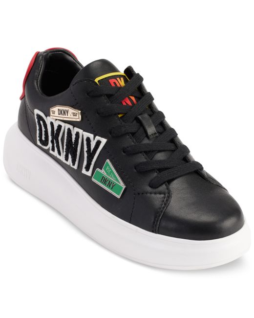 Dkny Jewel City Signs Lace-Up Low-Top Sneakers