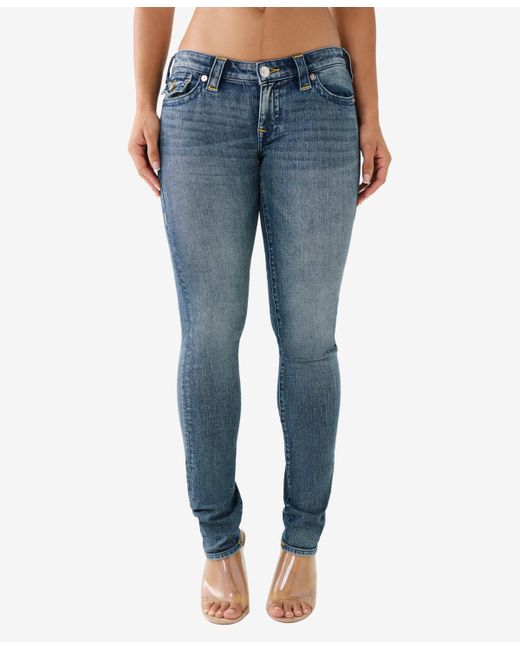 True Religion Stella Flap Skinny Jeans