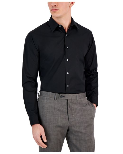 Club Room Regular-Fit Solid Dress Shirt Created for
