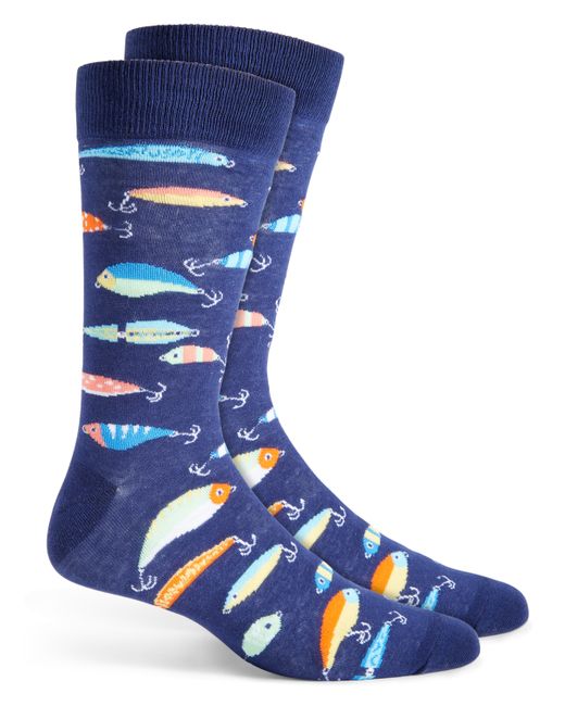 Club Room Fishing Lure Crew Socks Created for