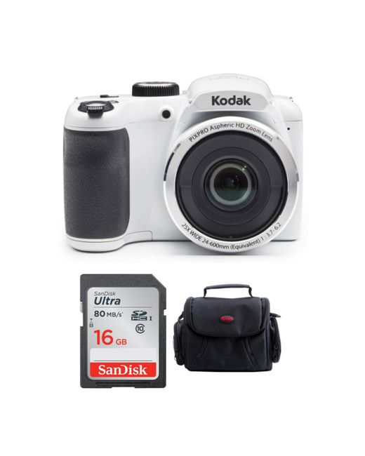 Kodak Pixpro AZ252 16MP Digital Camera with 16GB Sd Card and Case Bundle