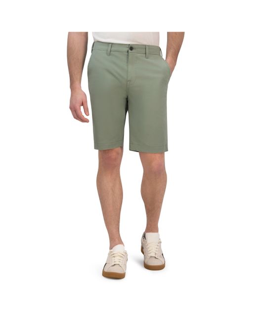 Lucky Brand 9 Stretch Twill Flat Front Shorts