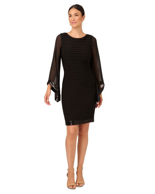 Adrianna Papell Banded Cocktail Dress