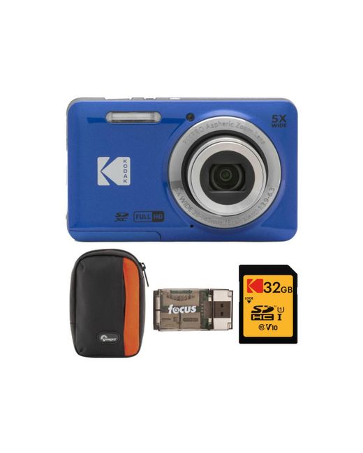 Kodak Pixpro Friendly Zoom FZ55 Digital Camera with Case Bundle