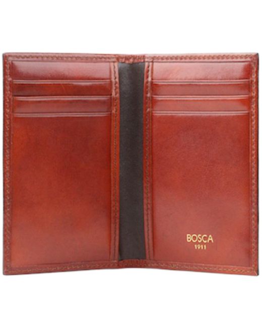 Bosca Genuine 8 Pocket Credit Card Case