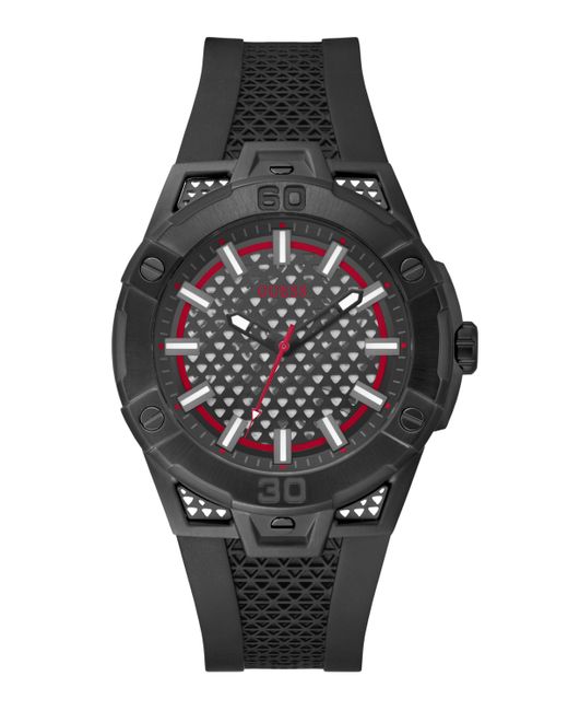 Guess Analog Silicone Watch 45mm