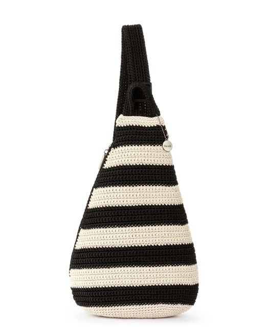 The Sak Geo Sling Crochet Small Backpack