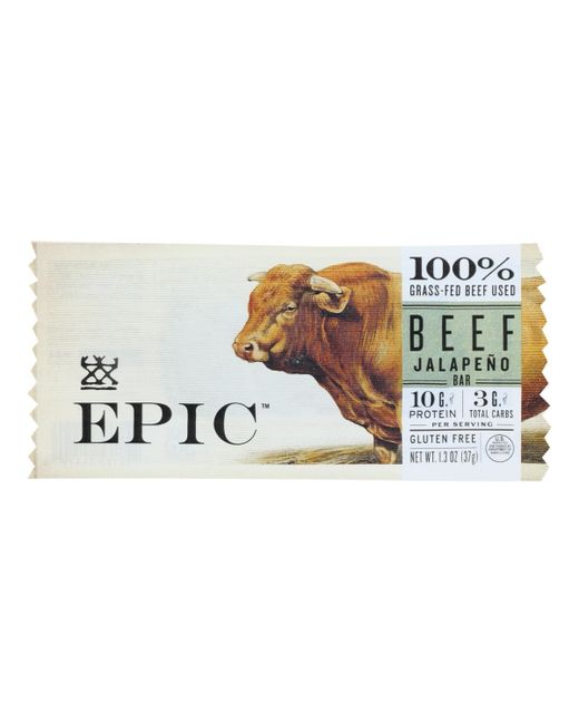 Epic Bar Beef Jalapeno Case of 12-1.3 Oz