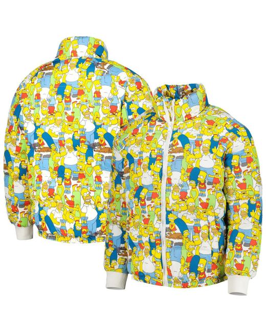 Freeze Max The Simpsons Family Raglan Full-Zip Puffer Jacket