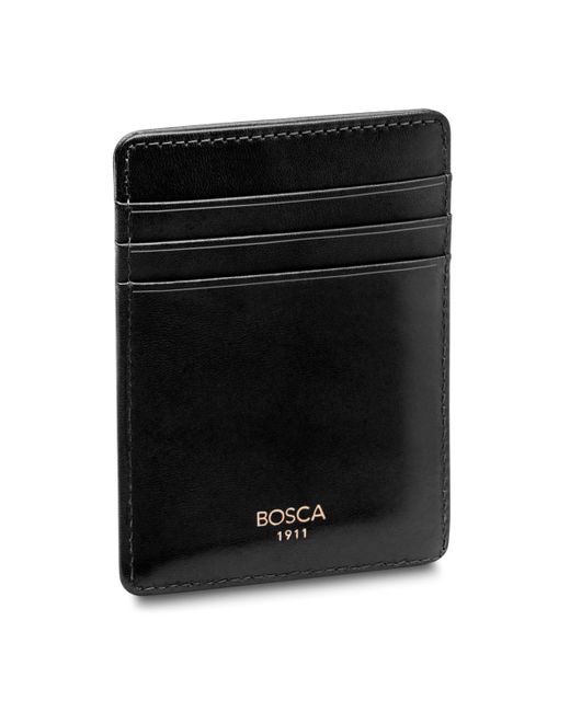 Bosca Old Deluxe Front Pocket Wallet
