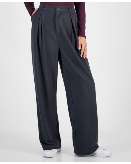 And Now This Pleated High Rise Wide-Leg Pants Created for Macy