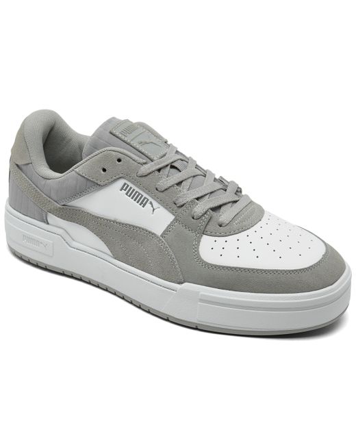 Puma Ca Pro Quilt Casual Sneakers from Finish Line White