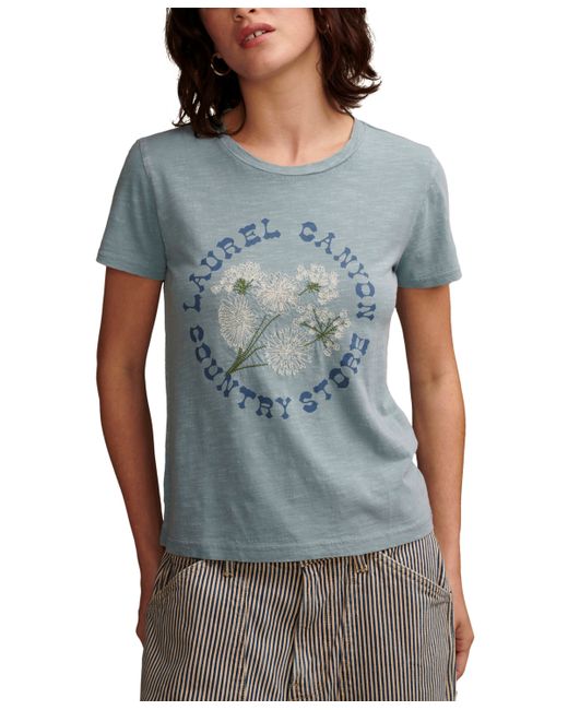 Lucky Brand Cotton Laurel Canyon Country Store Classic T-Shirt